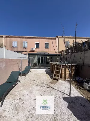 Maison mitoyenne bord de mer