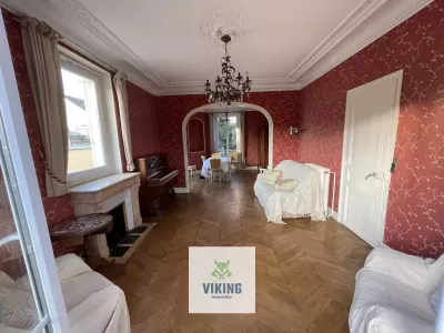 Grande maison familiale bourgeoise L'Isle-Adam centre