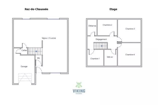 Maison individuelle 5 pièces 92 m²